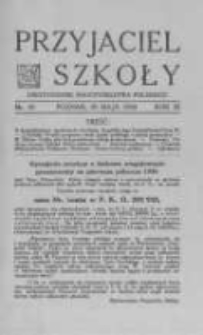 Przyjaciel Szkoły. 1930 R.9 nr10