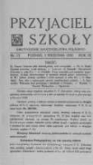 Przyjaciel Szkoły. 1930 R.9 nr13