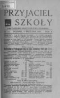 Przyjaciel Szkoły. 1931 R.10 nr13