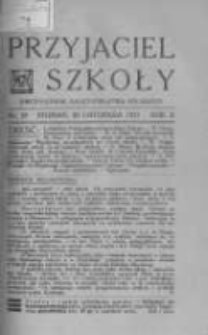 Przyjaciel Szkoły. 1931 R.10 nr18