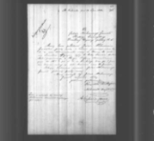 J&oacute;zef Koszutski, Karol Milewski, Antoni Czechowicz do Władysława Zamoyskiego. List z 22 VII 1856 r.