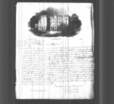 Emeryk Podolski do Władysława Zamoyskiego. List z 1856 r.