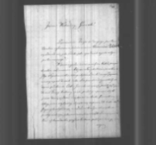 Alfons Potrykowski do Władysława Zamoyskiego. List z 1855 r.