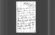 Charles P.Villiers do Władysława Zamoyskiego. List z 1856 r.
