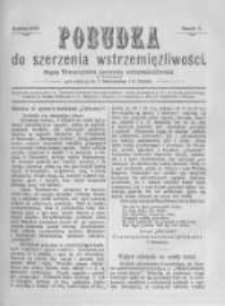 Pobudka Do Szerzenia Wstrzemięźliwości. 1891 R.1 grudzień