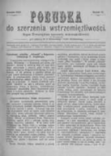 Pobudka Do Szerzenia Wstrzemięźliwości. 1892 R.2 czerwiec