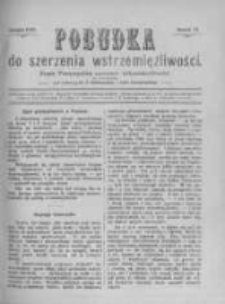 Pobudka Do Szerzenia Wstrzemięźliwości. 1892 R.2 sierpień