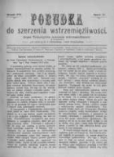 Pobudka Do Szerzenia Wstrzemięźliwości. 1892 R.2 wrzesień