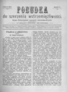 Pobudka Do Szerzenia Wstrzemięźliwości. 1892 R.2 październik
