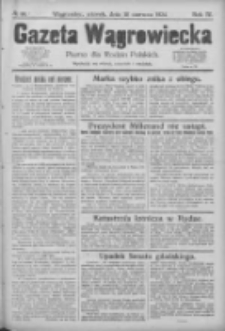 Gazeta Wągrowiecka: pismo dla rodzin polskich 1924.06.10 R.4 Nr69