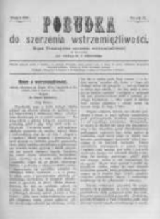 Pobudka Do Szerzenia Wstrzemięźliwości. 1894 R.4 sierpień
