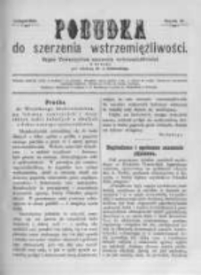 Pobudka Do Szerzenia Wstrzemięźliwości. 1894 R.4 listopad