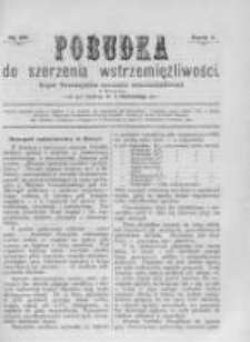 Pobudka Do Szerzenia Wstrzemięźliwości. 1895 R.5 maj
