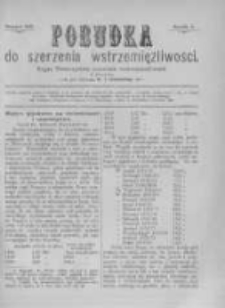 Pobudka Do Szerzenia Wstrzemięźliwości. 1895 R.5 wrzesień