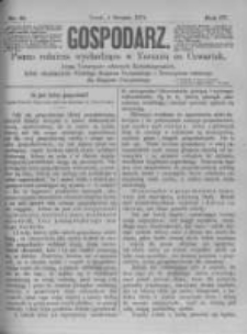 Gospodarz. 1875.08.05 R.4 nr31