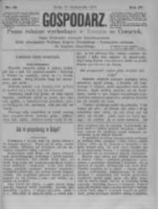 Gospodarz. 1875.10.21 R.4 nr42