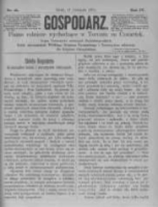 Gospodarz. 1875.11.11 R.4 nr45