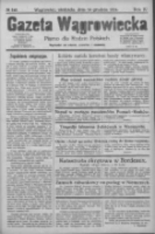 Gazeta Wągrowiecka: pismo dla rodzin polskich 1924.12.14 R.4 Nr148