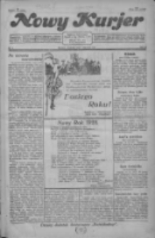 Nowy Kurjer 1928.01.01 R.39 Nr1