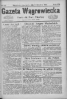 Gazeta Wągrowiecka: pismo dla ziemi pałuckiej 1927.09.08 R.7 Nr106