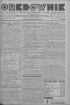 Orędownik na powiaty nowotomyski i wolsztyński 1937.08.19 R.18 Nr91