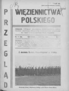 Przegląd Więziennictwa Polskiego: miesięcznik poświęcony zagadnieniom kryminologicznym, penitencjarnym i kulturalno-oświatowym, wydawany przez Kasę Wzajemnej Pomocy Funkcjonariuszy Straży Więziennej 1934 listopad R.2 Nr11(20)