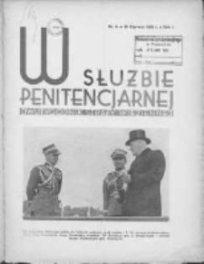 W Służbie Penitencjarnej: dwutygodnik straży więziennej 1936.06.15 R.1 Nr4