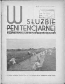 W Służbie Penitencjarnej: dwutygodnik straży więziennej 1936.07.15 R.1 Nr6