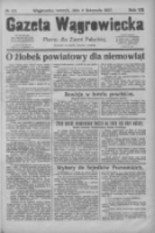 Gazeta Wągrowiecka: pismo dla ziemi pałuckiej 1927.11.08 R.7 Nr132