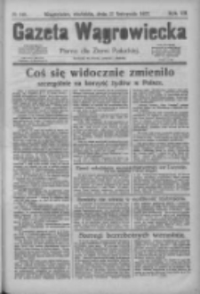 Gazeta Wągrowiecka: pismo dla ziemi pałuckiej 1927.11.27 R.7 Nr140