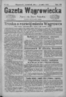 Gazeta Wągrowiecka: pismo dla ziemi pałuckiej 1927.12.01 R.7 Nr142