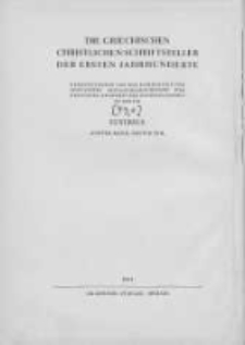 Eusebius Werke Bd.8 Die praeparatio evangelica. T. 1 Einleitung die Bücher 1 bis 10