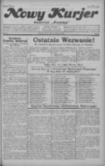 Nowy Kurjer: dawniej "Postęp" 1928.11.24 R.39 Nr272