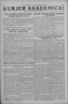 Kurjer Akademicki: dodatek tygodniowy "Nowego Kurjera" 1927.12.18 R.1 Nr51