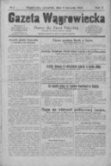 Gazeta Wągrowiecka: pismo dla ziemi pałuckiej 1930.01.09 R.10 Nr3