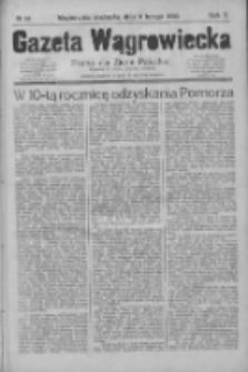 Gazeta Wągrowiecka: pismo dla ziemi pałuckiej 1930.02.09 R.10 Nr16