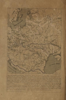 Europa Wschodnia. Mapa hydrograficzna