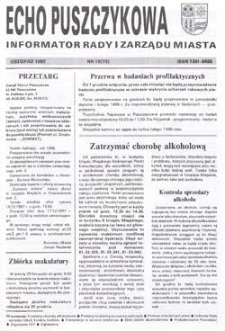 Echo Puszczykowa 1997 Nr10(73)