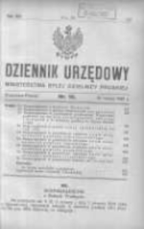 Dziennik Urzędowy Ministerstwa Byłej Dzielnicy Pruskiej 1921.03.31 R.2 Nr14