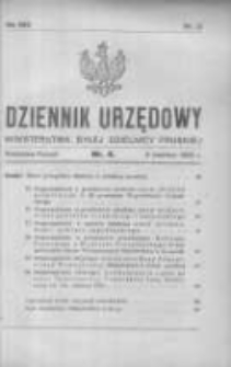 Dziennik Urzędowy Ministerstwa Byłej Dzielnicy Pruskiej 1922.04.08 R.3 Nr4