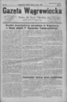 Gazeta Wągrowiecka: pismo dla ziemi pałuckiej 1930.05.31 R.10 Nr87