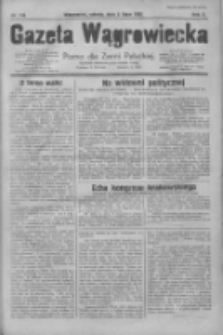 Gazeta Wągrowiecka: pismo dla ziemi pałuckiej 1930.07.05 R.10 Nr116