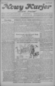 Nowy Kurjer: dawniej "Postęp" 1929.03.10 R.40 Nr58