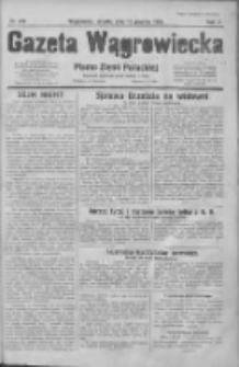 Gazeta Wągrowiecka: pismo dla ziemi pałuckiej 1930.12.13 R.10 Nr250