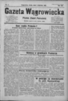 Gazeta Wągrowiecka: pismo ziemi pałuckiej 1933.01.04 R.13 Nr3