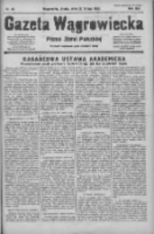 Gazeta Wągrowiecka: pismo ziemi pałuckiej 1933.02.22 R.13 Nr43