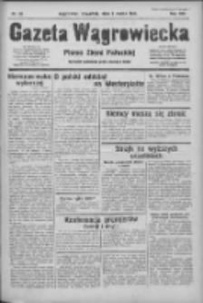 Gazeta Wągrowiecka: pismo ziemi pałuckiej 1933.03.09 R.13 Nr56