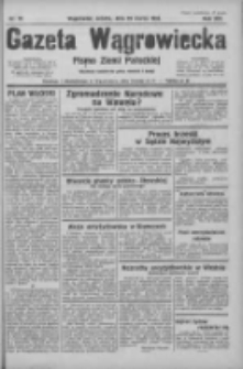Gazeta Wągrowiecka: pismo ziemi pałuckiej 1933.03.25 R.13 Nr70