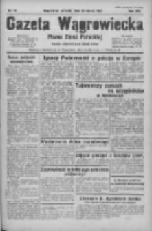 Gazeta Wągrowiecka: pismo ziemi pałuckiej 1933.03.28 R.13 Nr72