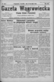 Gazeta Wągrowiecka: pismo ziemi pałuckiej 1933.04.13 R.13 Nr86A
